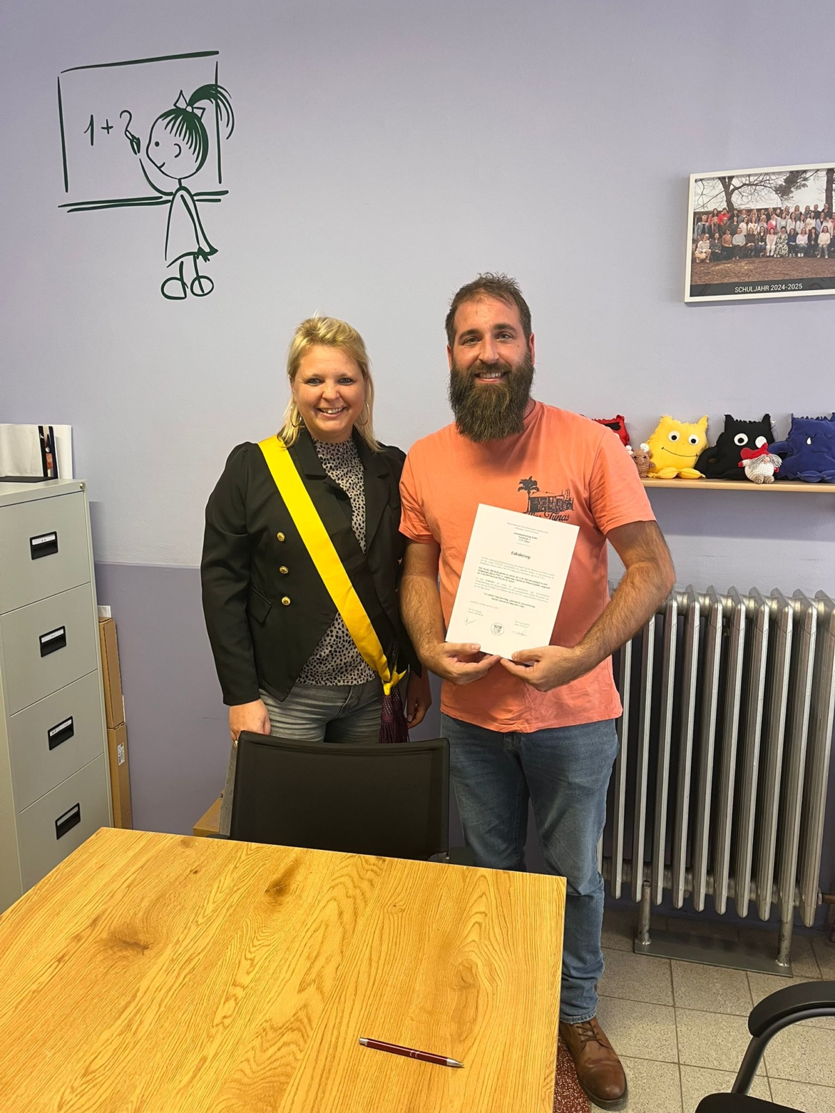 Prestations de serment de nouveaux profs