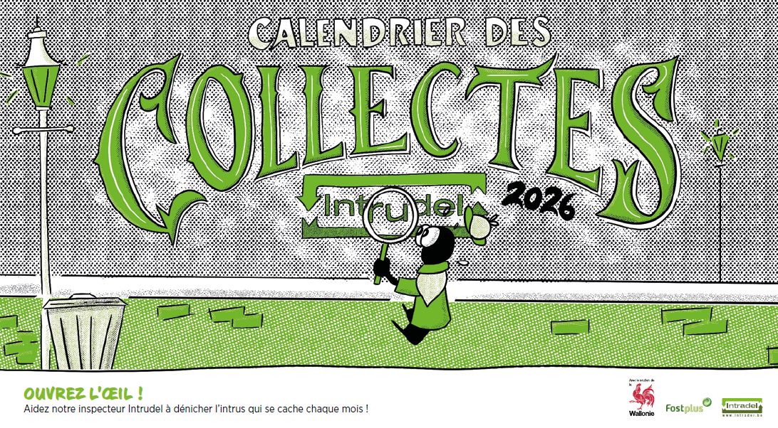 Retard dans la distribution des calendriers de collecte des déchets 2026