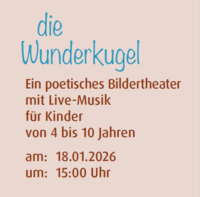 Neue Puppenspielreihe in Kelmis – Auftakt am 18. Januar mit „Die Wunderkugel“