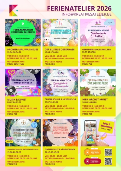 Osterferien: Kinder-Animationen des Kreativen Ateliers