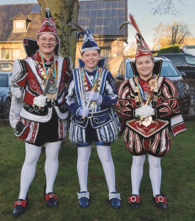 Liam Ier, Eann Ier et Levin Ier 