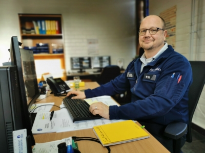 Christoph Thyssen, depuis un mois nouveau chef d&rsquo;équipe du commissariat de La Calamine