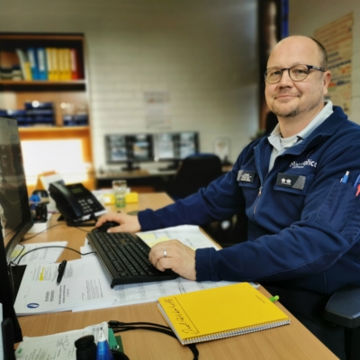 Christoph Thyssen, depuis un mois nouveau chef d&rsquo;équipe du commissariat de La Calamine