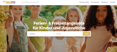 Ferienangebote und Freizeitaktivitäten auf der Plattform Vacamy