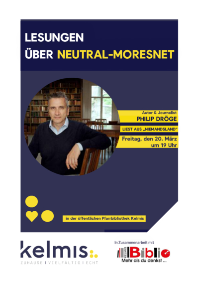 Interessante Lesung zu Neutral-Moresnet am 20. März in der Pfarrbibliothek