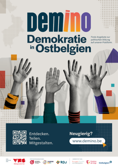 DEMINO, neue zentrale Plattform für politische Bildung in Ostbelgien
