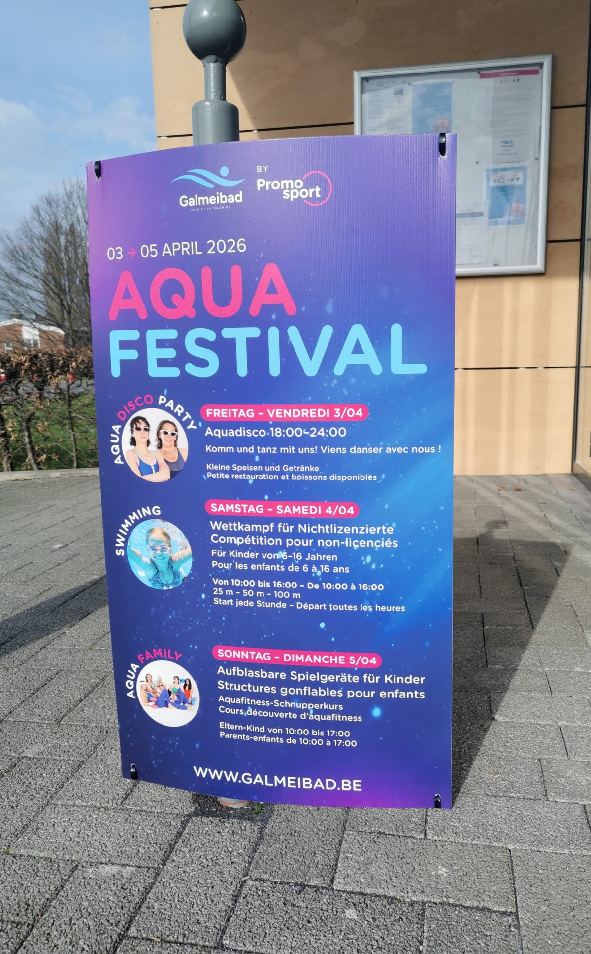 De l&rsquo;animation à la piscine communale le week-end de Pâques