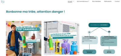 Les bonbonnes de gaz ne sont pas des déchets comme les autres !