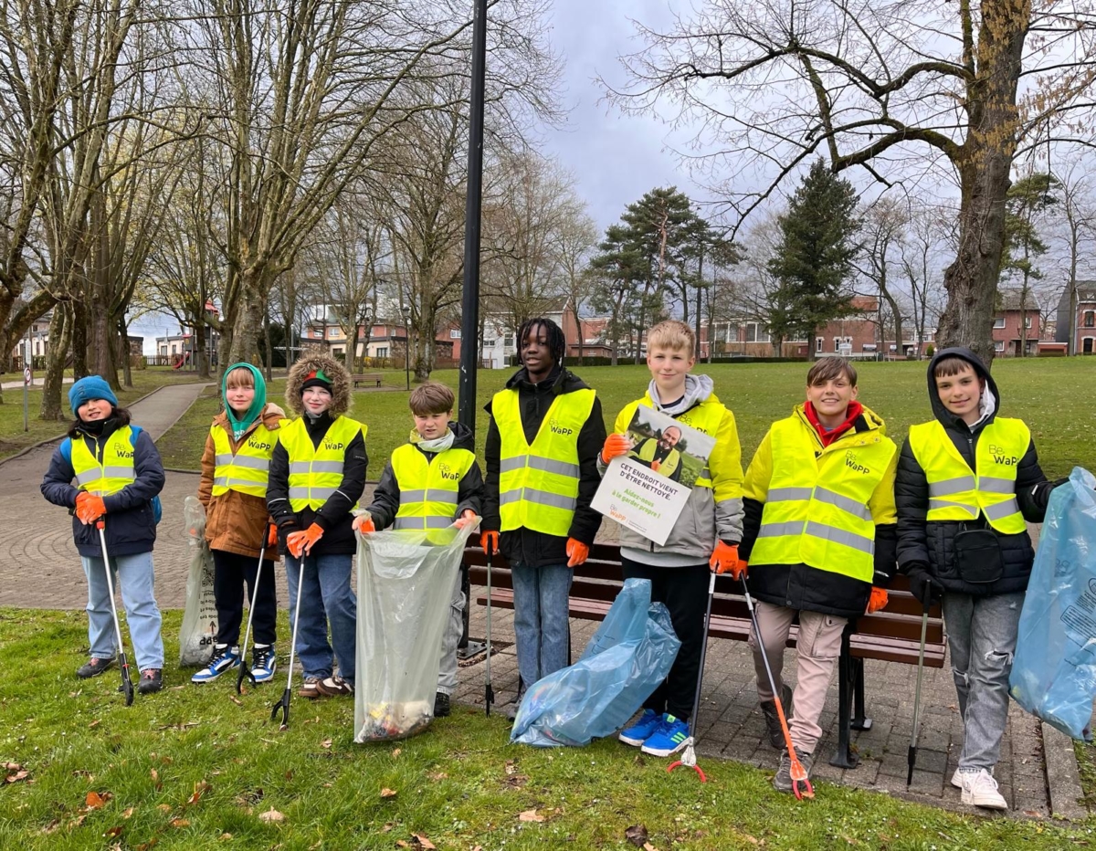 Kindergemeinderat beteiligte sich an der Müllsammelaktion „Großer Frühjahrsputz“