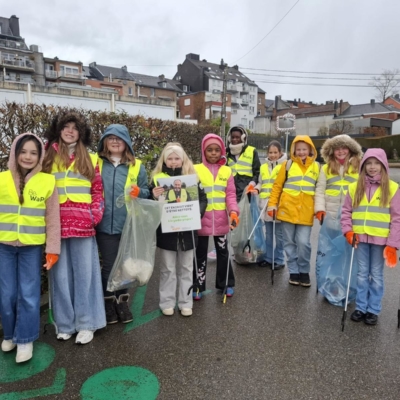 Notre conseil communal des enfants a participé à l&rsquo;opération de ramassage des déchets
