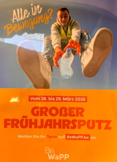 Kindergemeinderat nimmt nächste Woche an Frühjahrsputz teil