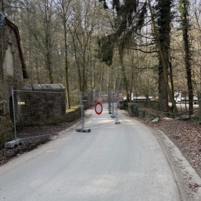 Statische Mängel: Brücke im Emmaburgerweg gesperrt