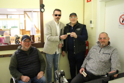 Kommunaler Behindertenbeirat unterstützt Schützenverein SSV Heidkopf