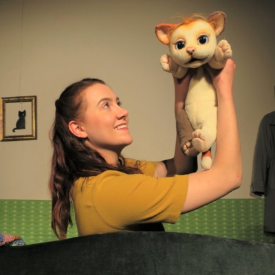 Kelmiser Puppenspiele präsentieren am 26. April „Matze, die kleine Miezekatze”  