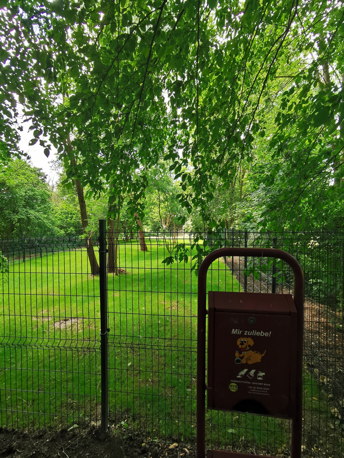 Nouveau parc canin ouvert à partir de vendredi, 12 juin