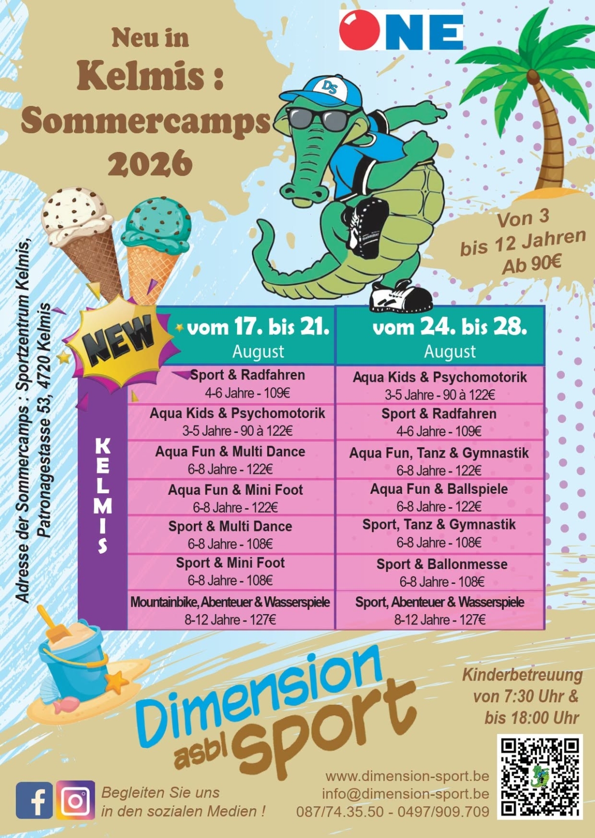 Zwei Sommercamps für Kinder im August – Anmeldungen laufen