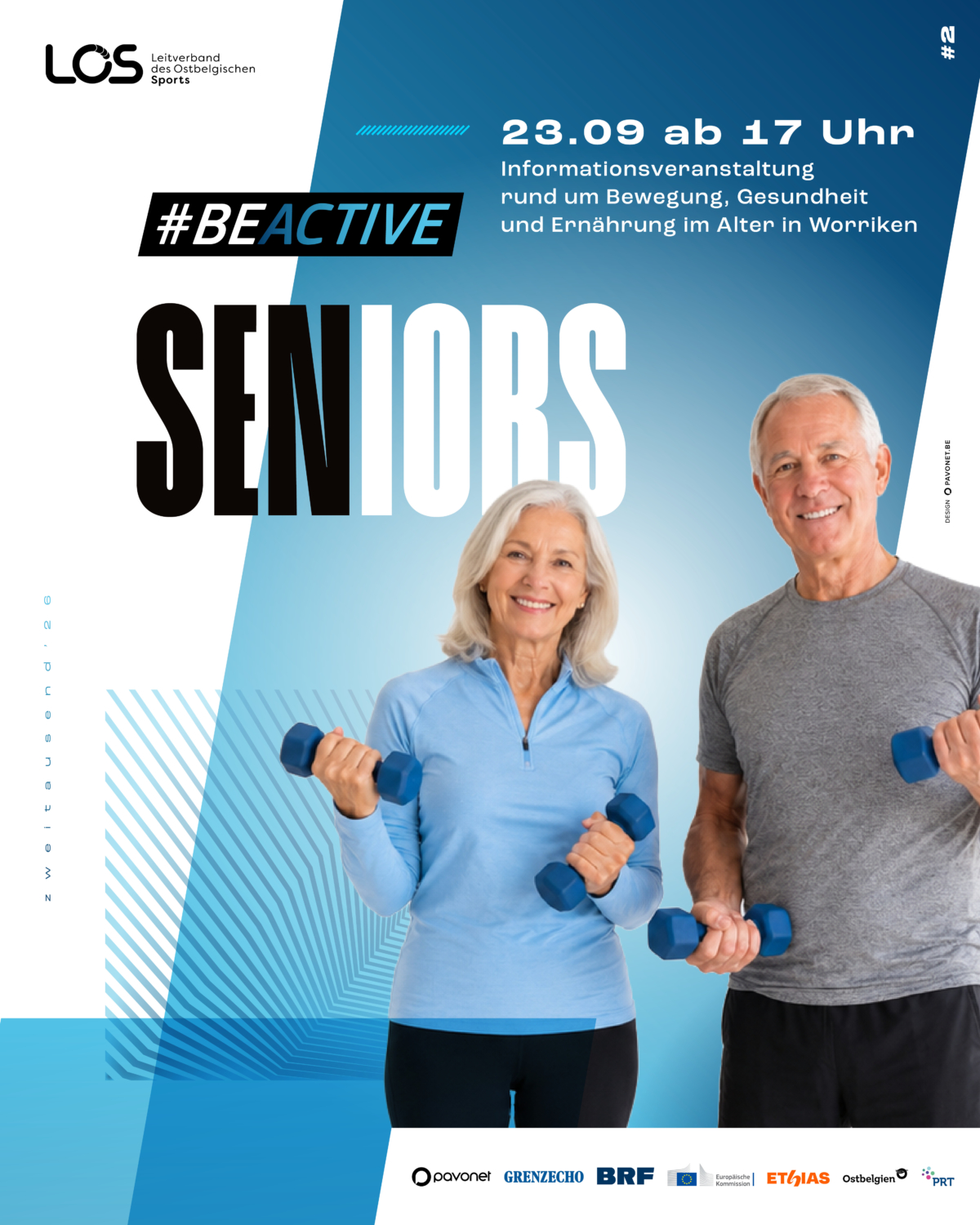 #BeActiveSeniors am 23. September