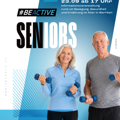  #BeActiveSeniors am 23. September