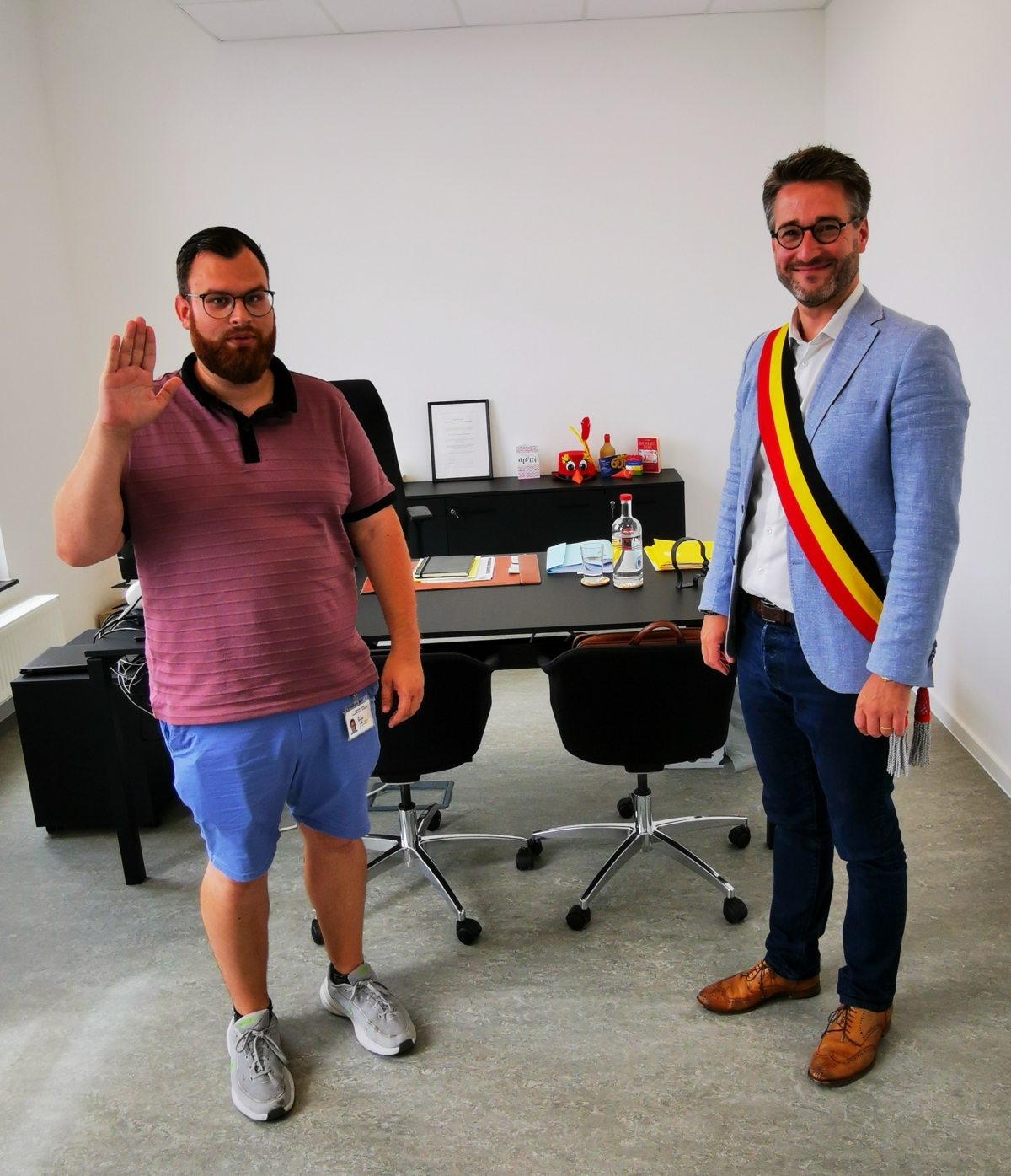 Cédric Vanaschen überprüft ab sofort auch Hundehaltungsregelwerk