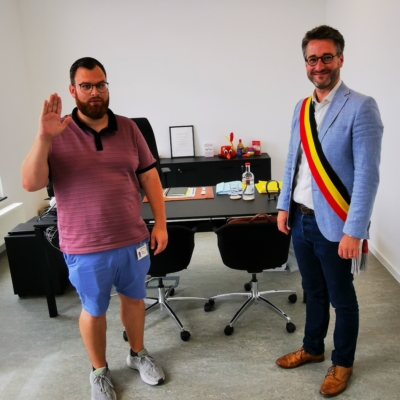 Cédric Vanaschen überprüft ab sofort auch Hundehaltungsregelwerk