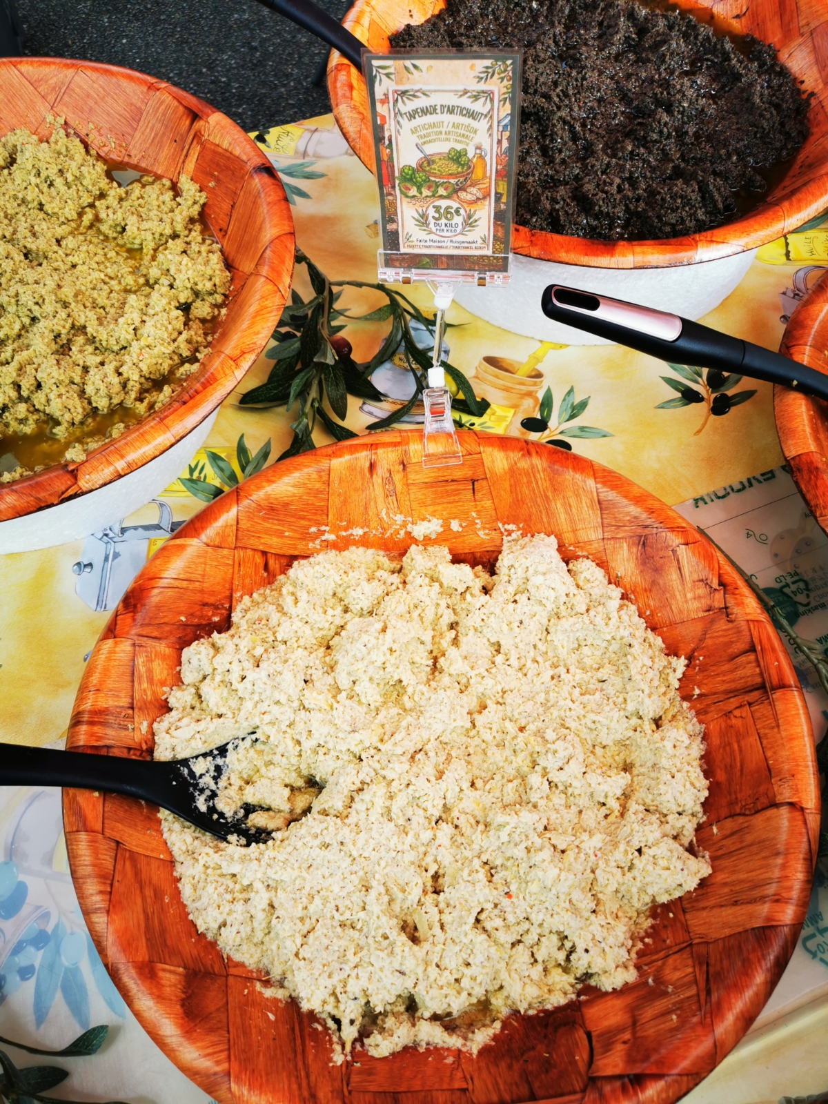 Ab sofort hausgemachte Tapenade auf unserem Wochenmarkt