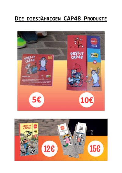 CAP48 sucht Ehrenamtliche für Verkauf während der Kampagne